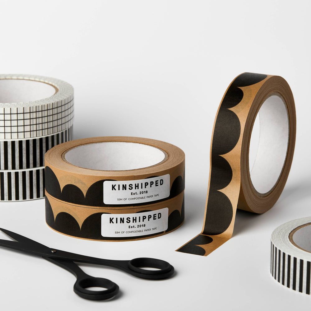 PAPER TAPE - SCALLOP + SHAPES