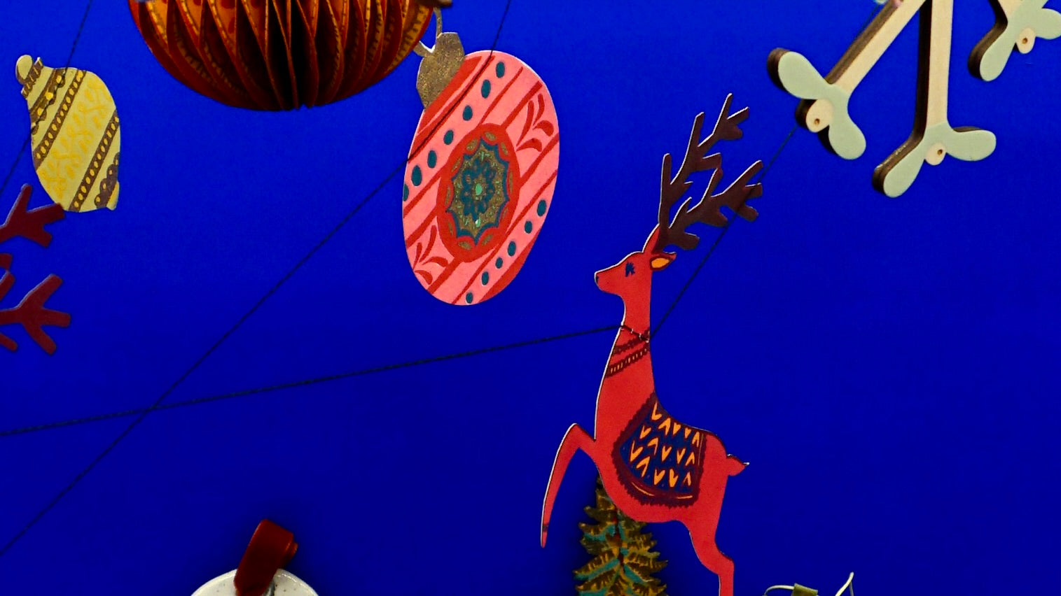 Reindeer Garland | East End Press | Shop Fodder