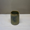 Small ceramic milk jug in Loch green blue by Aku Ceramics | Shop Fodder