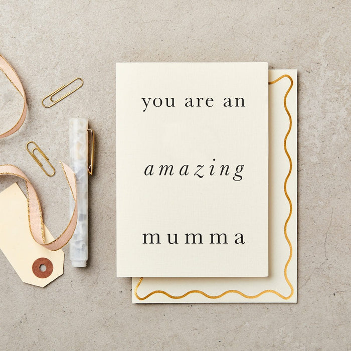 Amazing Mumma Mother’s Day Card | Katie Leamon | Shop Fodder