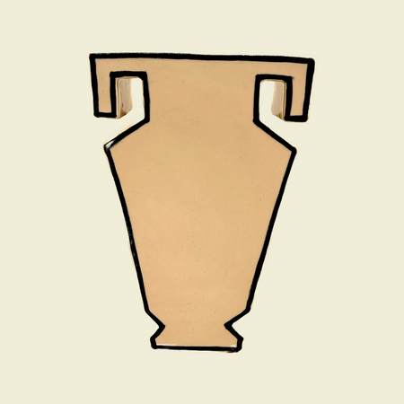 Mini Aries Vase Blue Line | ERS Studio | Shop Fodder