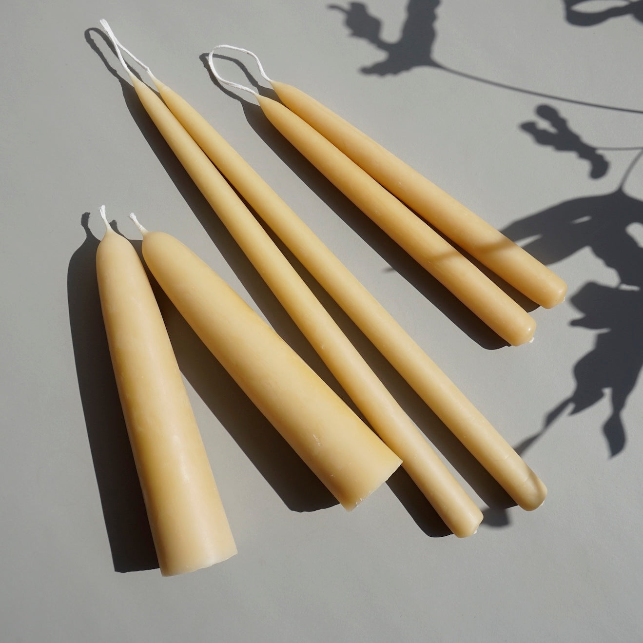 Hand dipped Beeswax Candles from UK Beeswax | Shop Fodder