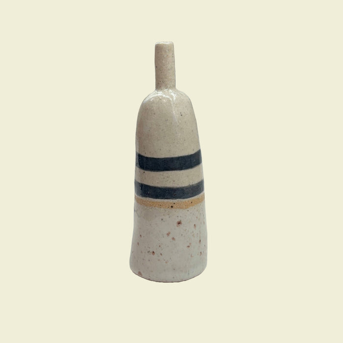 Bottle Bud Vase Double Horizontal Stripe | Jode Pankhurst | Shop Fodder