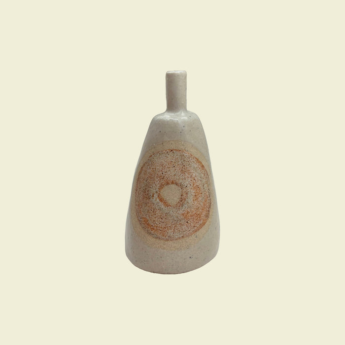 Bottle Bud Vase Rust Circle | Jode Pankhurst | Shop Fodder