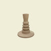 Pillar Candlestick Holder Unglazed | Studio ERS | Shop Fodder