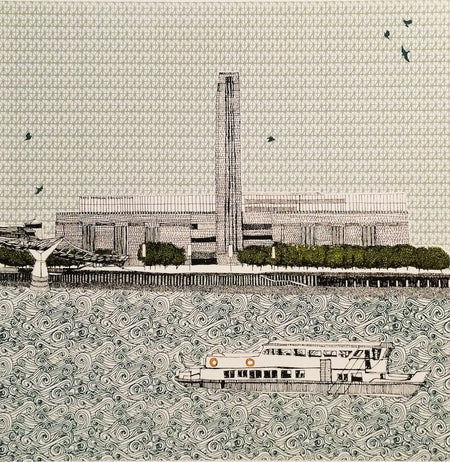 Clare Halifax Screenprint Shop Fodder