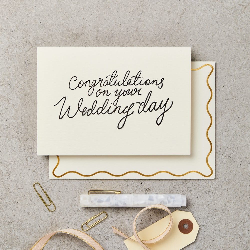 Congratulations on Your Wedding Day