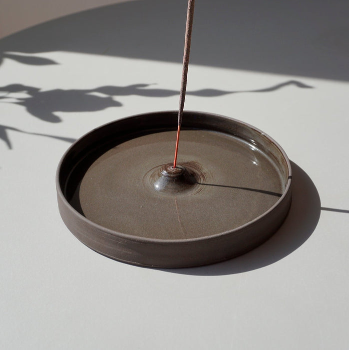 Coal Hand Thrown Ceramic Incense Holder | Dor & Tan | Shop Fodder