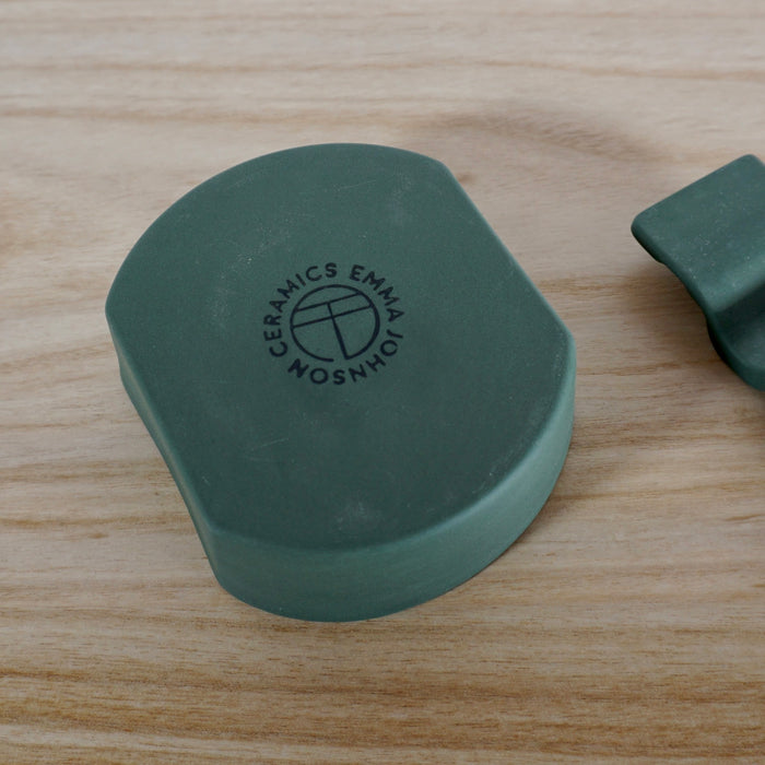 Forest Green Soap Dish | Emma Johnson | Shop Fodder