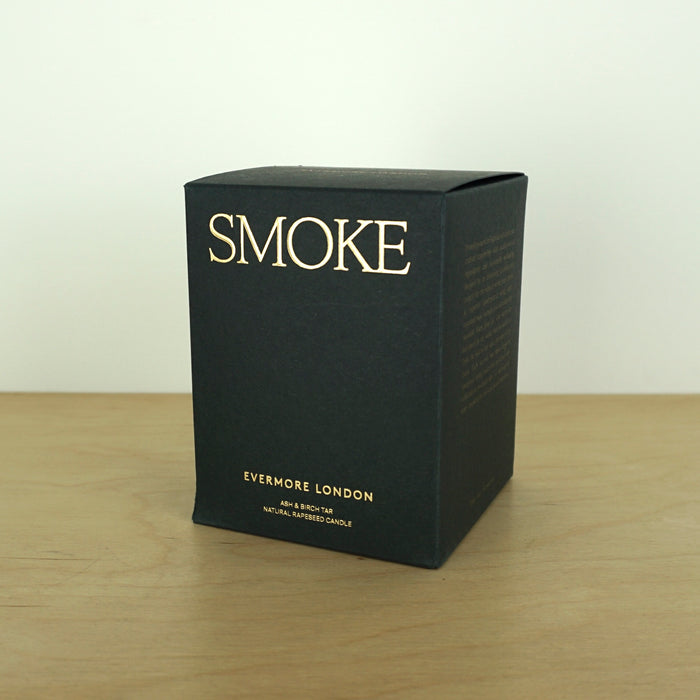 Smoke 
Candle 300g | Evermore London | Shop Fodder