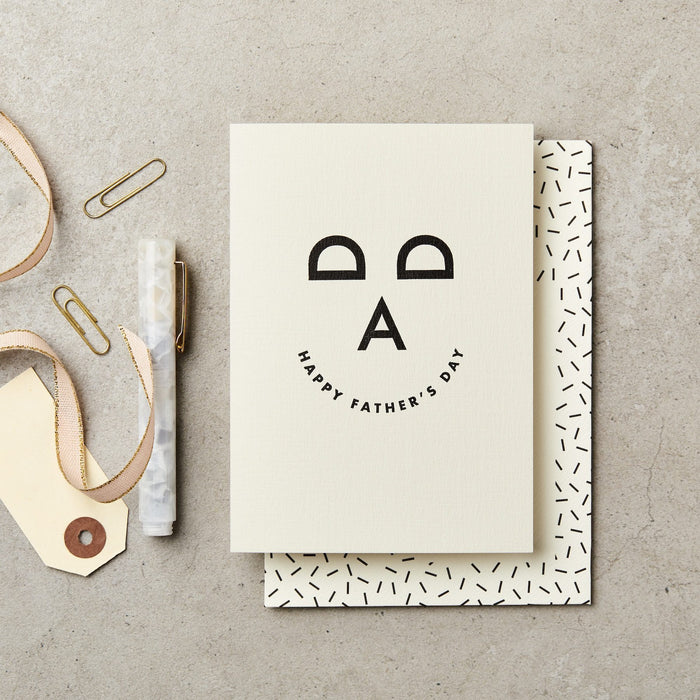 Happy Father’s Day Face | Katie Leamon | Shop Fodder 