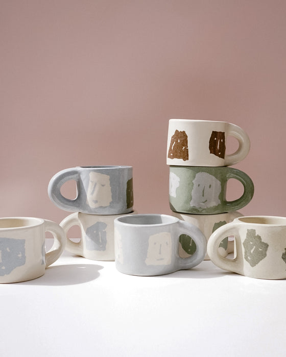 Portrait Mug | Brutes London | Handmade Ceramics | Fodder