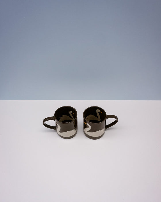 Fern Taylor | Nerikomi Swan Mug | Shop Fodder