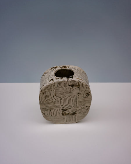 Fern Taylor | Nerikomi Oval Vase | Shop Fodder