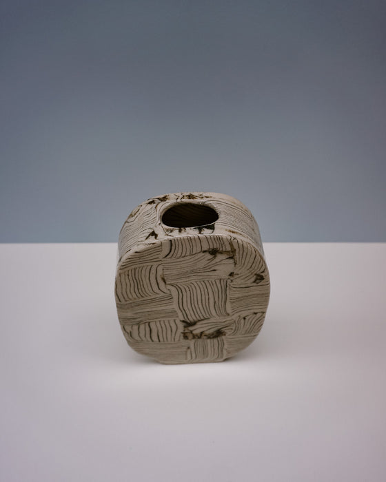 Fern Taylor | Nerikomi Oval Vase | Shop Fodder