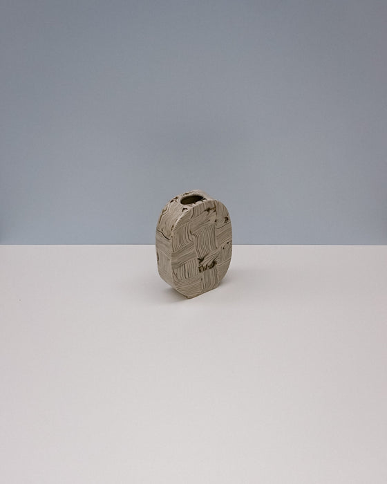 Fern Taylor | Nerikomi Oval Vase | Shop Fodder