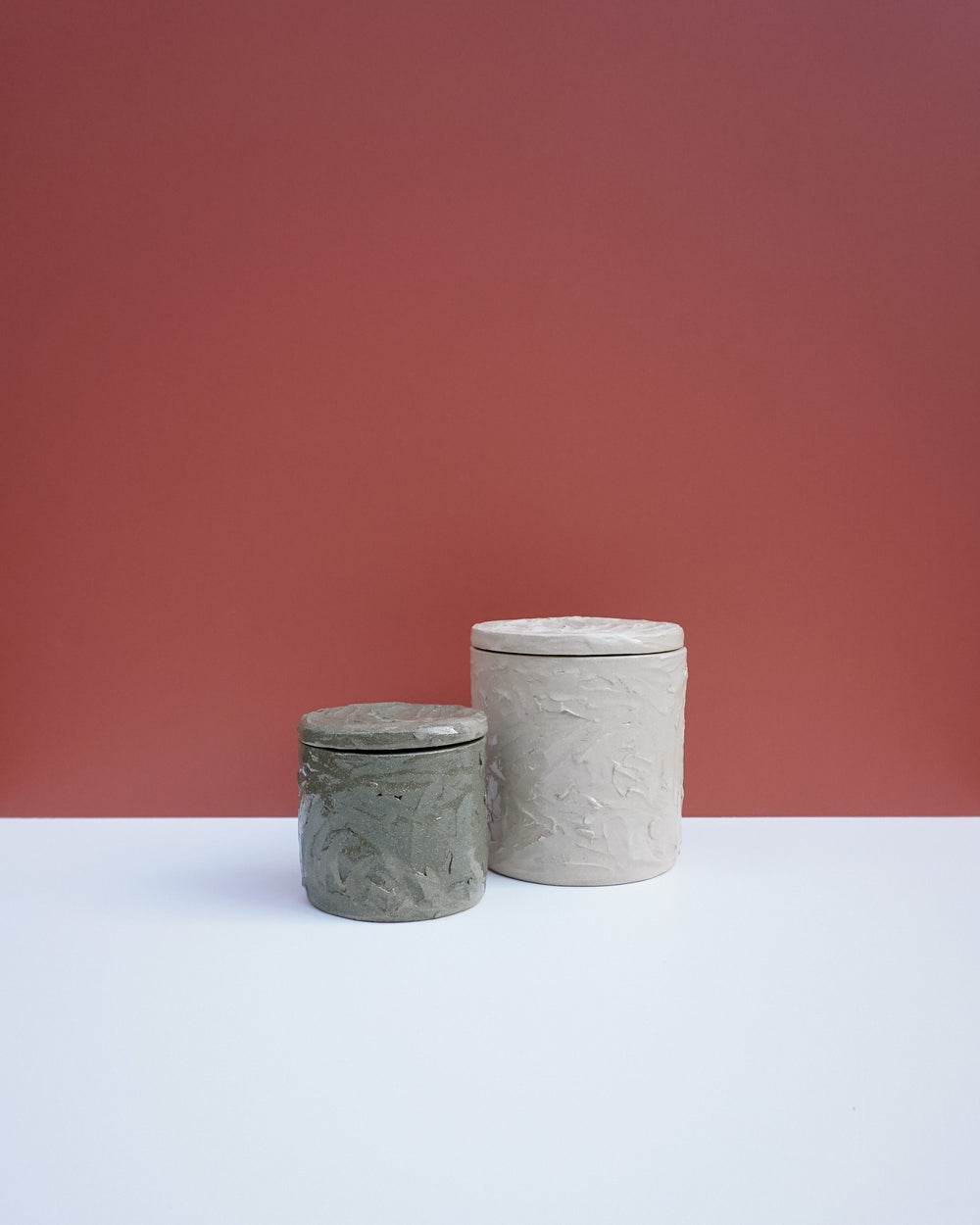 Lidded Storage Jar | Everyday Watercolour Set | Brutes Ceramics