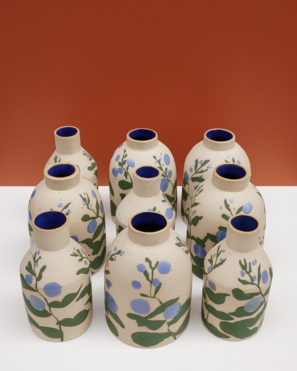 Hollyhock Vessels | Sophie Alda