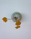 Vase with yellow flowers. Janne Meier Ceramics | Wildflower Pebble Vase | Shop Fodder