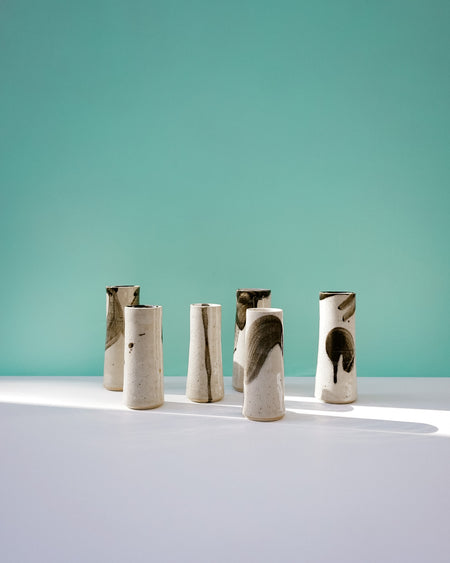 Stem Vases. Janne Meier Ceramics | Wildflower Pebble Vase | Shop Fodder