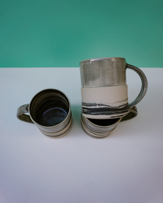 Tall Step Mug. Janne Meier Ceramics | Shop Fodder