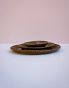 Three sizes of oval serving plates - Lily Pearmain | Fodder