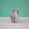 Water Wine Jug White Glaze with White Stripe | Lily Pearmain | Shop Fodder