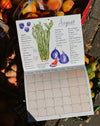 2027 Seasonal Eating Calendar by Mainly Breakfast - hand-illustrated seasonal produce - Fodder