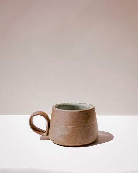 Toasted Clay Short Loop Mug | Scree Ceramics | Fodder