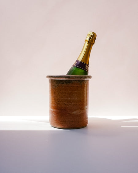 Wine cooler by Scree Ceramics - hand-thrown stoneware - Fodder