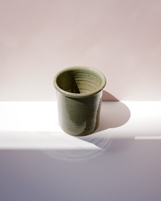 Olive Wine Cooler by Scree Ceramics at Fodder