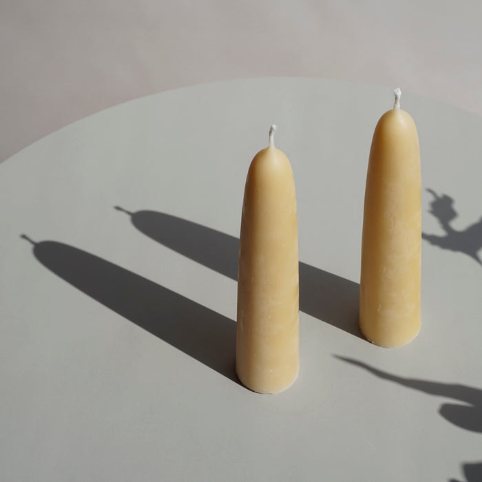 Hand dipped Beeswax Candles from UK Beeswax | Shop Fodder