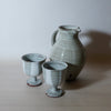 Lily Pearmain Ceramics | White Wine Goblet & Jug | Shop Fodder