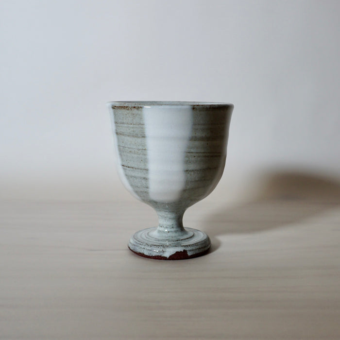 Lily Pearmain Ceramics | White Wine Goblet | Shop Fodder