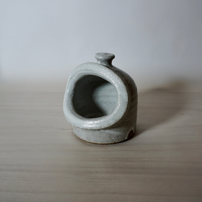 Tin White Glaze Salt Pig | Lily Pearmain | Shop Fodder