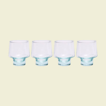 Low Wine Glass Set of four | Atlas Works | Shop Fodder