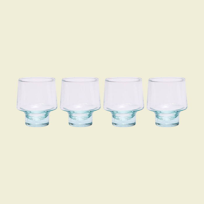 Low Wine Glass Set of four | Atlas Works | Shop Fodder