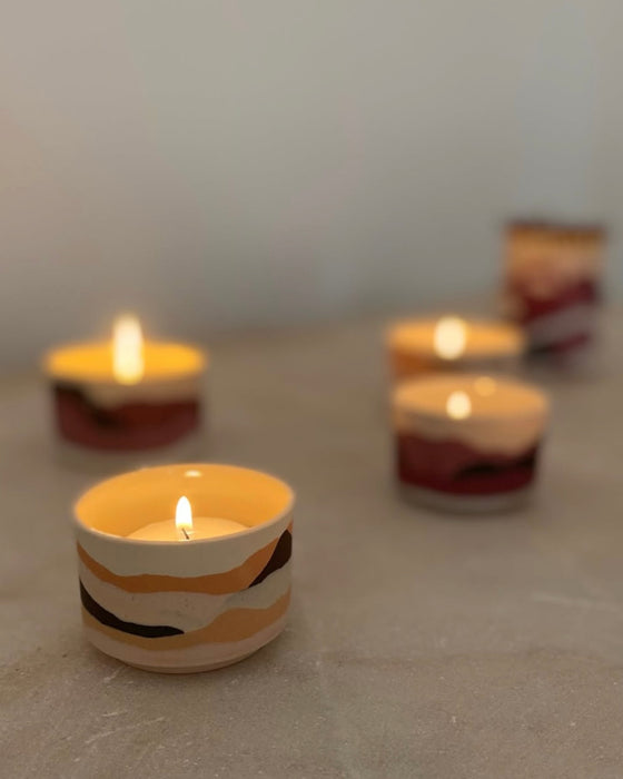 Porcelain Tea Light Holder