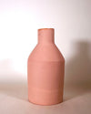 handmade pink bottle vase. Sophie Alda | Handmade Ceramics | Shop Fodder