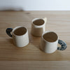 three handmade espresso cups on a table by Studio ERS 