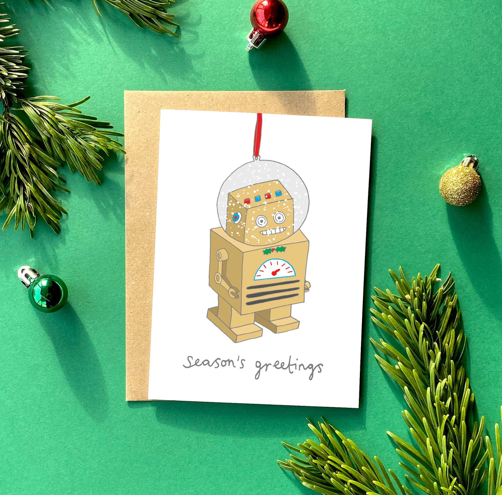 Christmas Robo-Globe