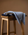 Pointelle neckerchief by Rove Knitwear - cornflower blue merino lambswool - Fodder