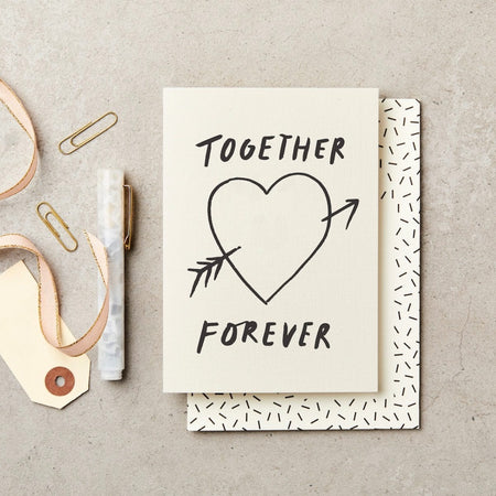 Together Forever Greetings Card | Katie Leamon | Shop Fodder